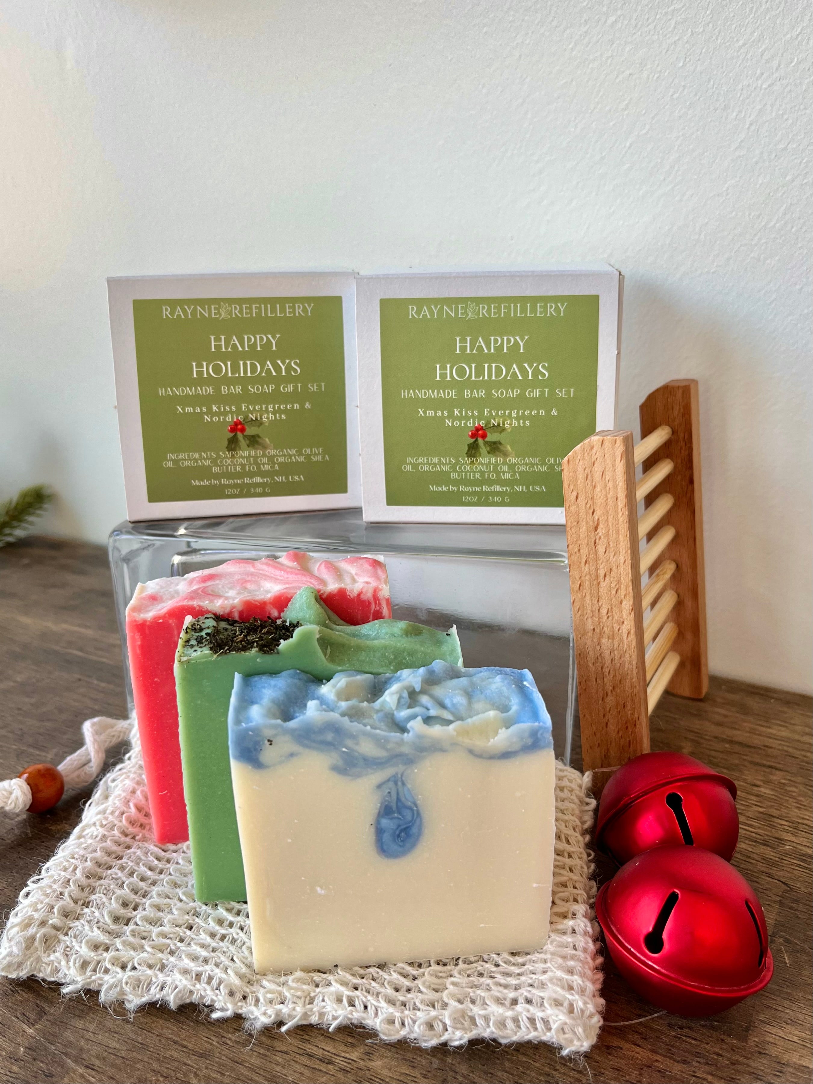 Holiday Bar Soap Gift Set - Handmade