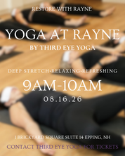 Restore with Rayne 8/16/26
