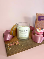 Single AF - Coconut Soy Wax Candle - Valentine's Collection