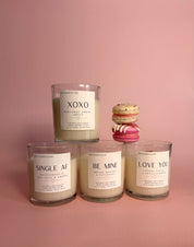 XOXO - Coconut Soy Wax Candle - Valentine's Collection