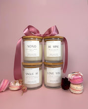 XOXO - Coconut Soy Wax Candle - Valentine's Collection