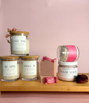 Single AF - Coconut Soy Wax Candle - Valentine's Collection