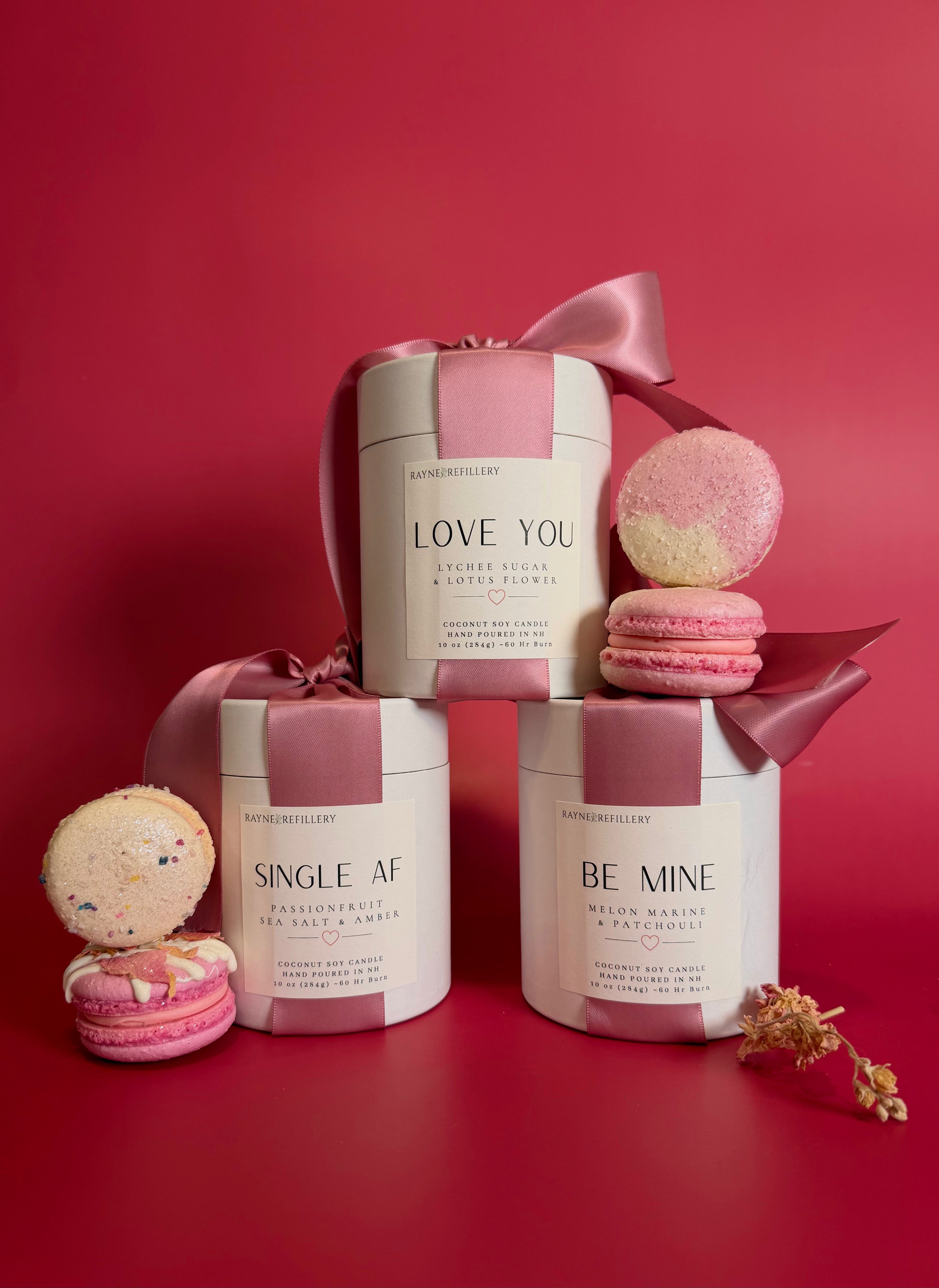 XOXO - Coconut Soy Wax Candle - Valentine's Collection