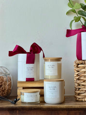 Autumn Glow Candle | Cranberry, Apple & Vanilla Coconut Soy Wax