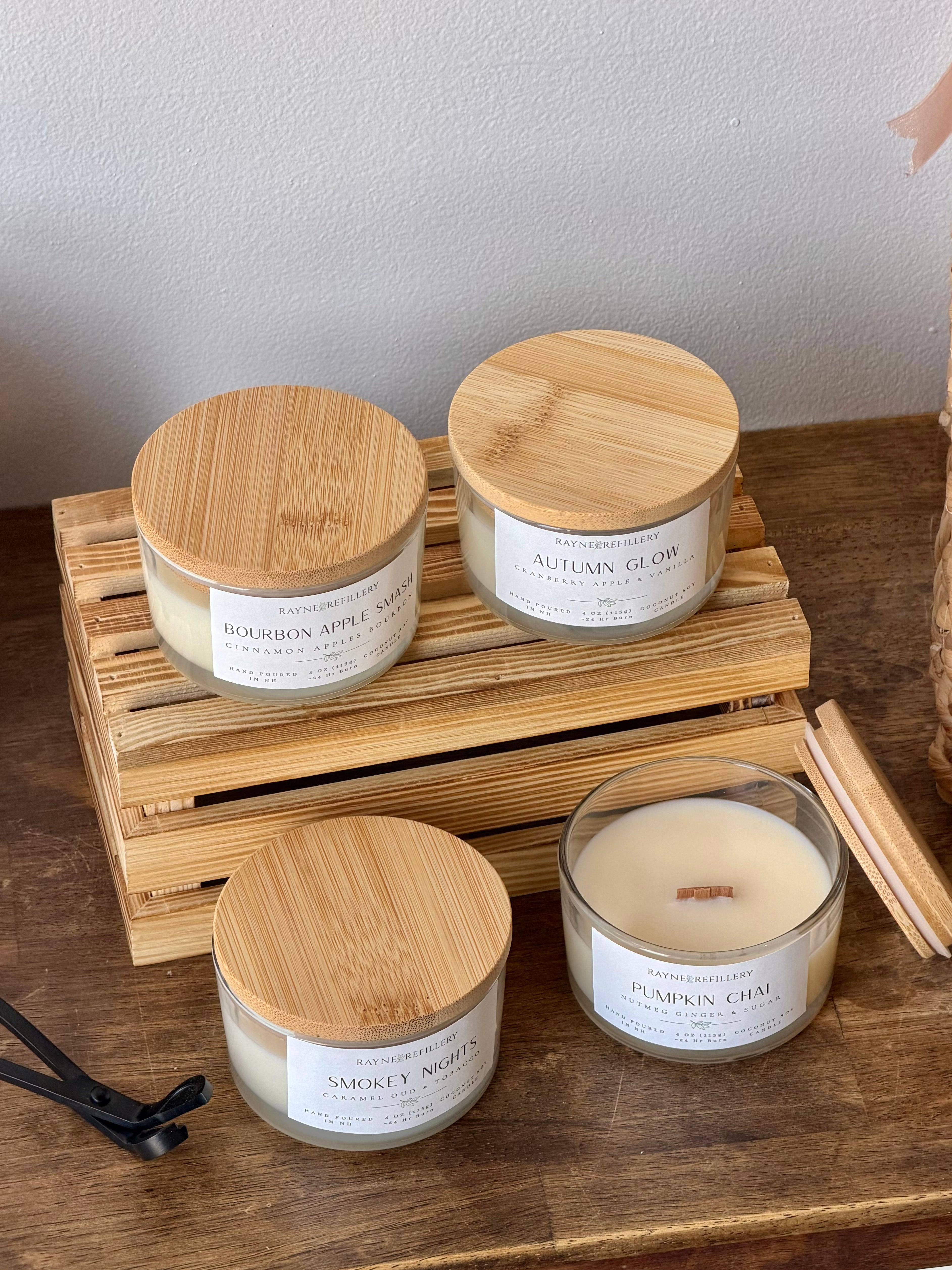 Pumpkin Chai Candle | Fall Coconut Soy Wax | Rayne Refillery