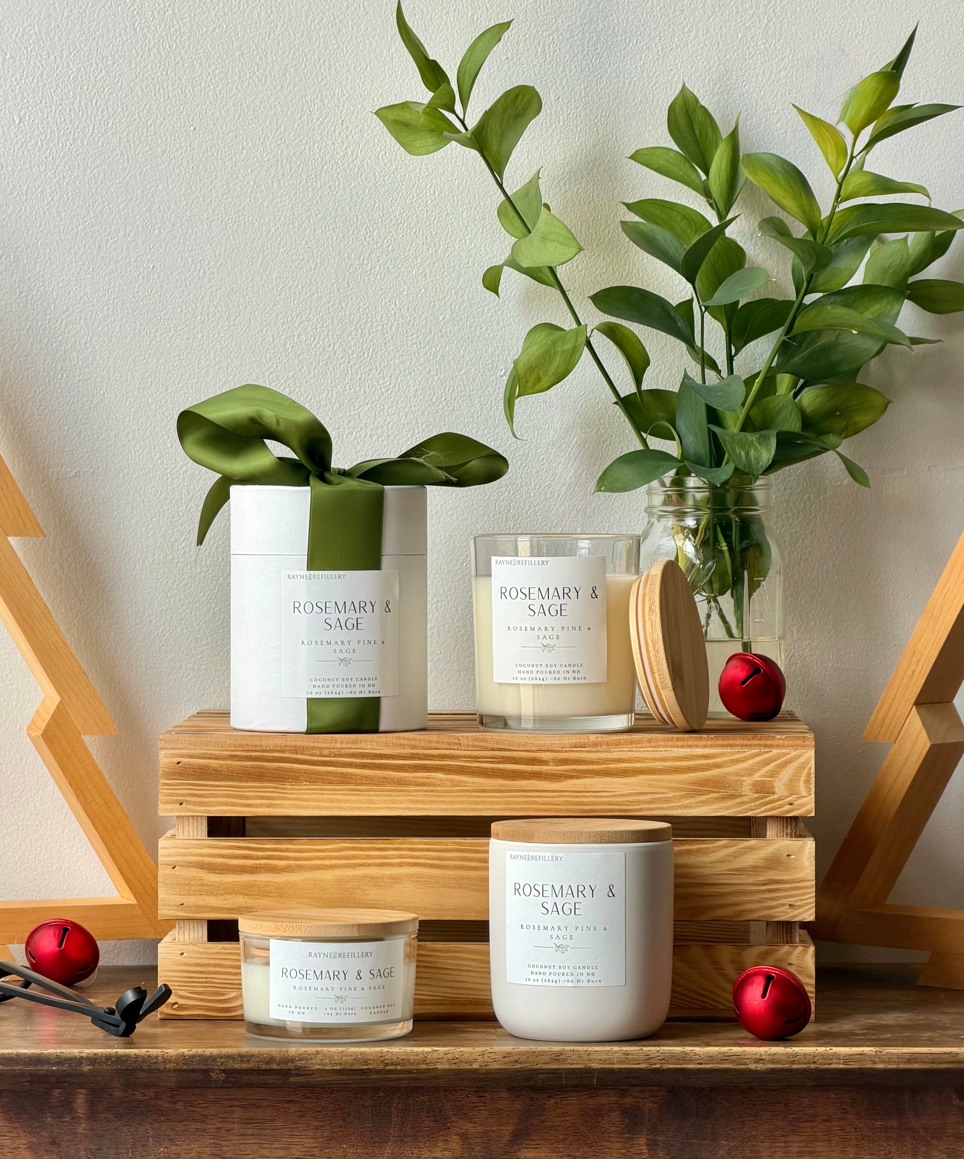Rosemary & Sage - Coconut Soy Wax Candle