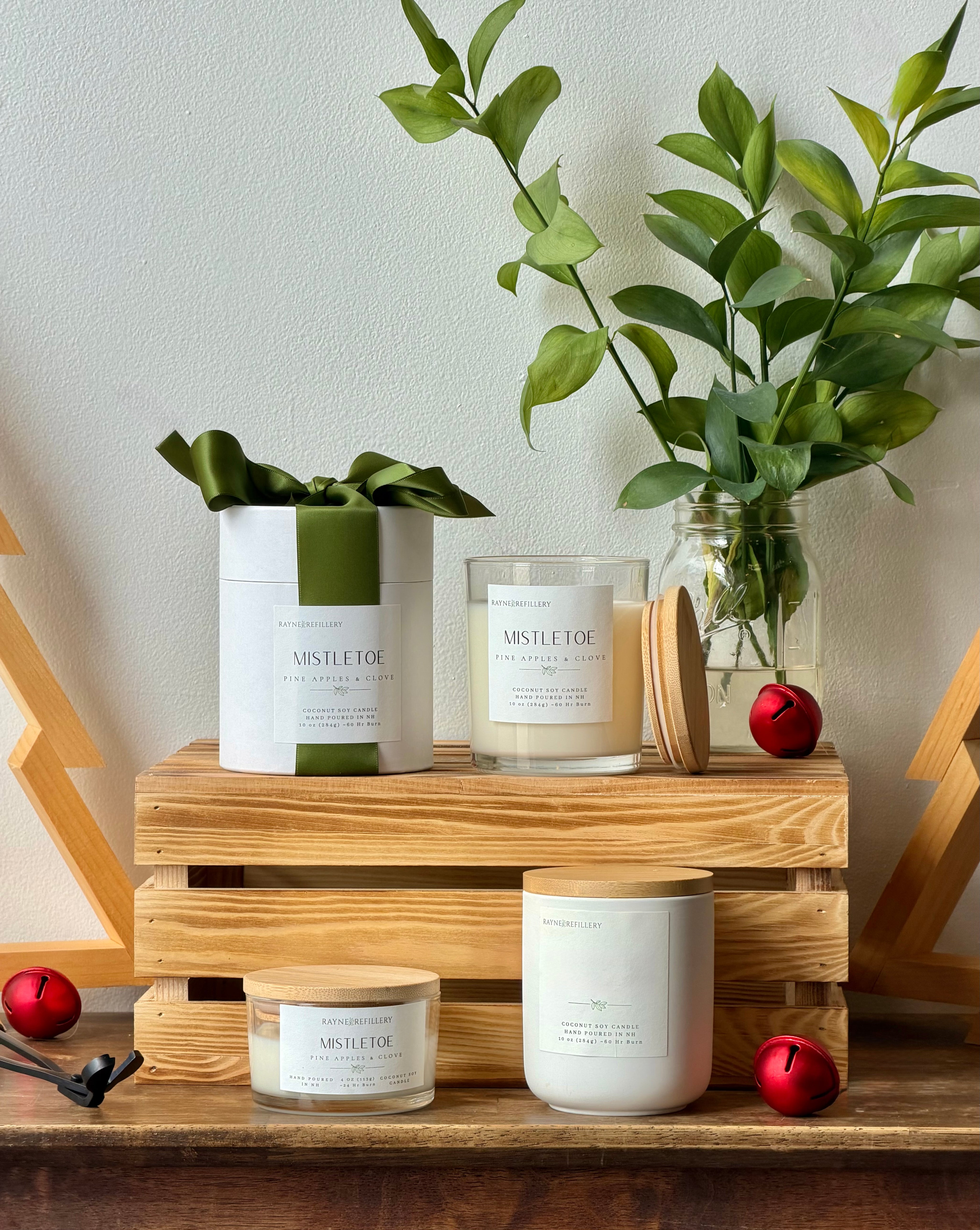 Holiday Candle Trio | Pumpkin Chai, Sleigh Ride & Mistletoe