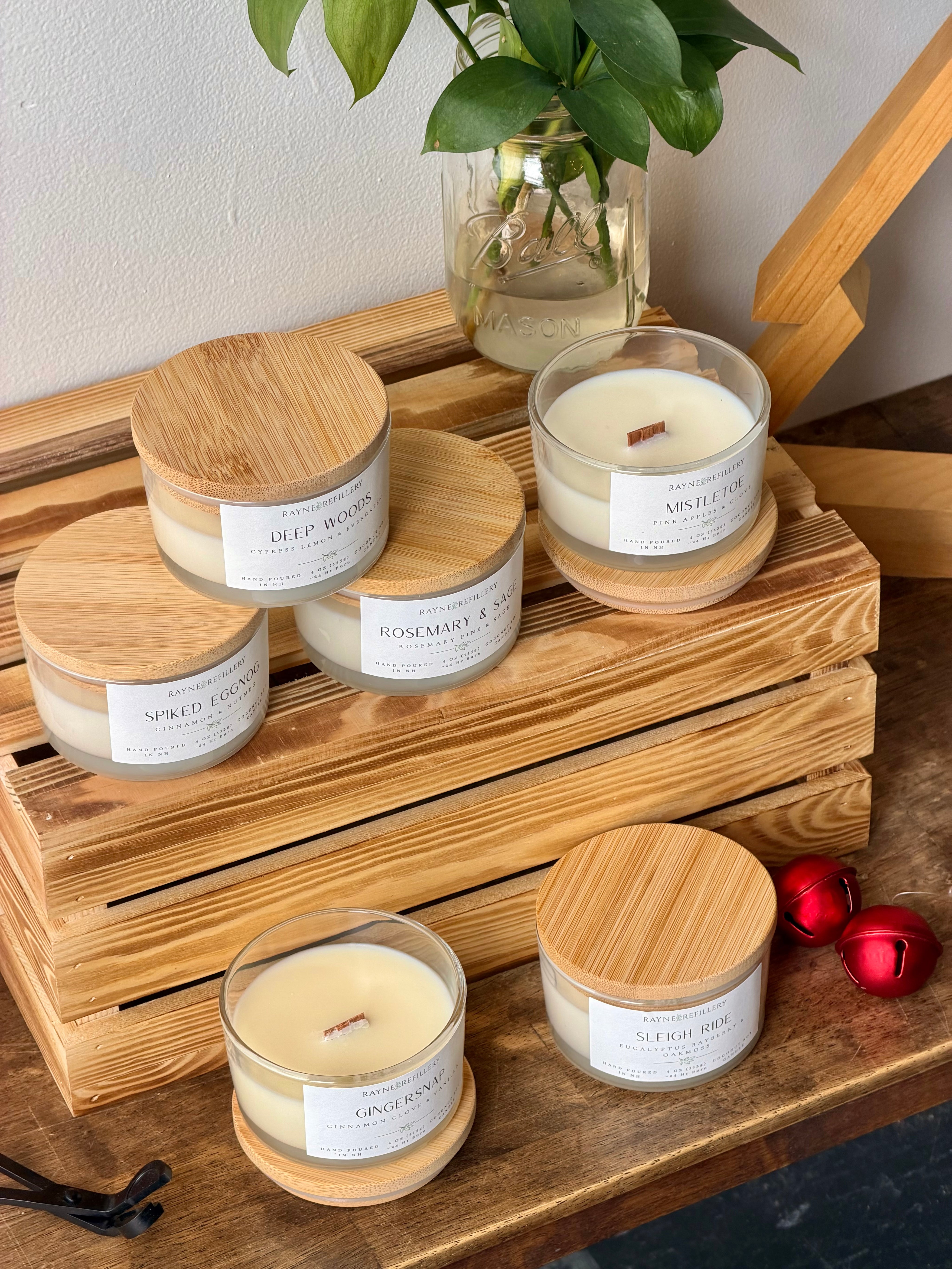 Sleigh Ride Winter Candle | Lavender, Pine & Cedar Coconut Soy Wax