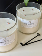 CONFIDENT Collaboration Candle - 100oz Coconut Soy Wax