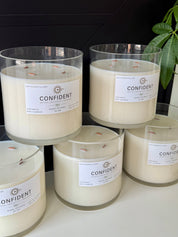 CONFIDENT Collaboration Candle - 100oz Coconut Soy Wax