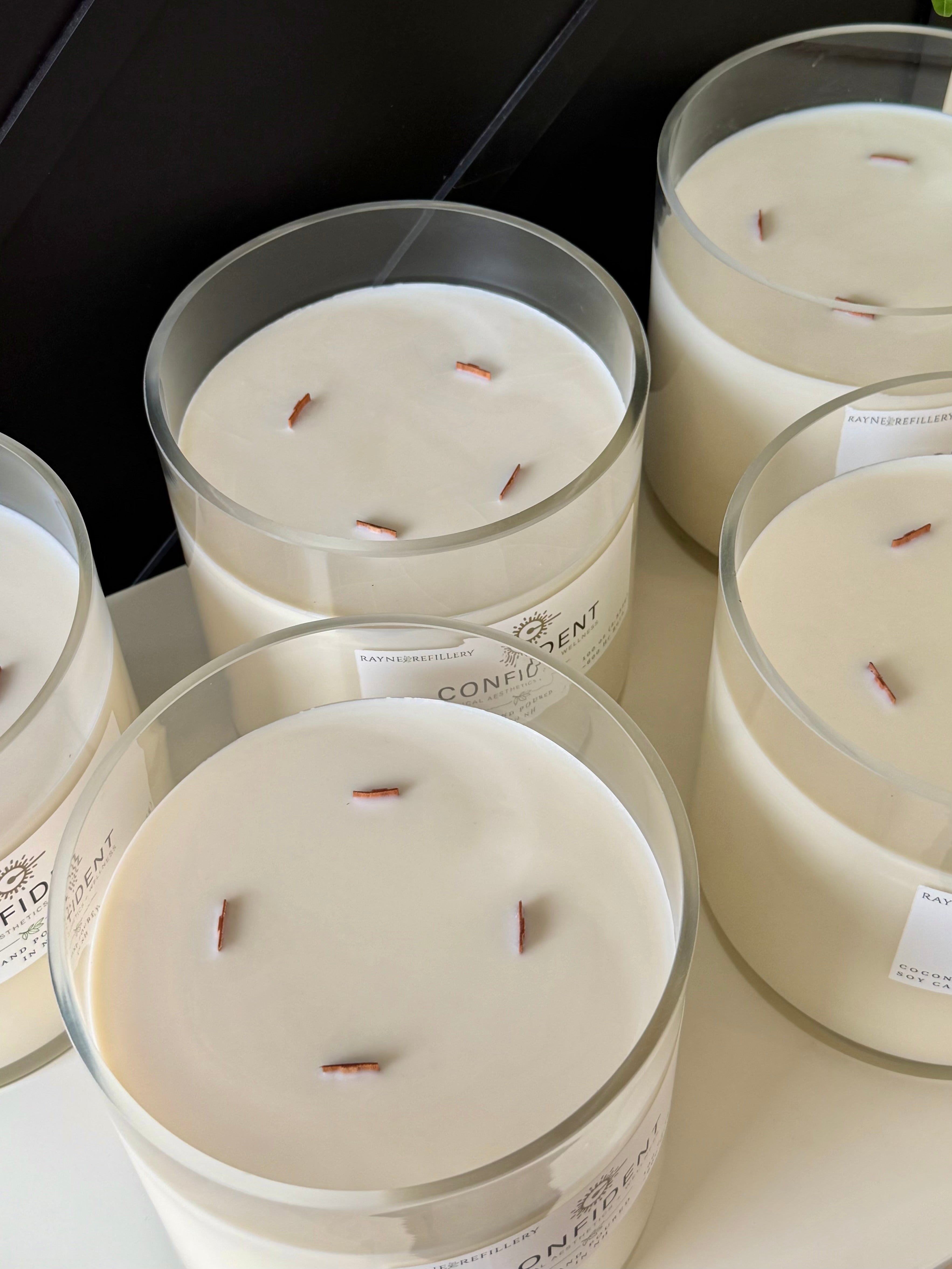 CONFIDENT Collaboration Candle - 100oz Coconut Soy Wax