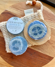 Loofah Soap Bar – Mystical Sea | Exfoliating Vegan Soap