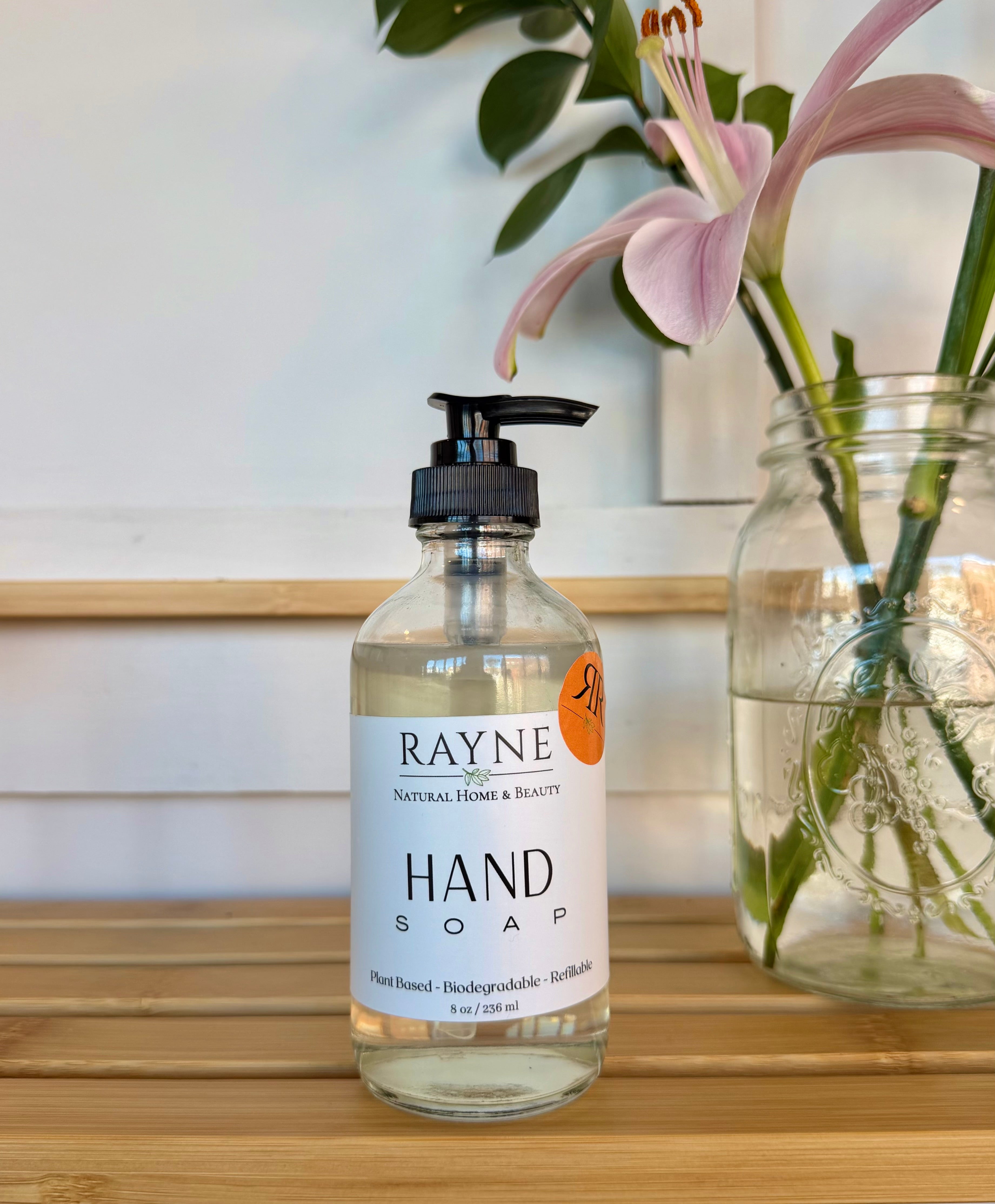 Hand Soap - Plant-Based Liquid Hand Wash 8oz