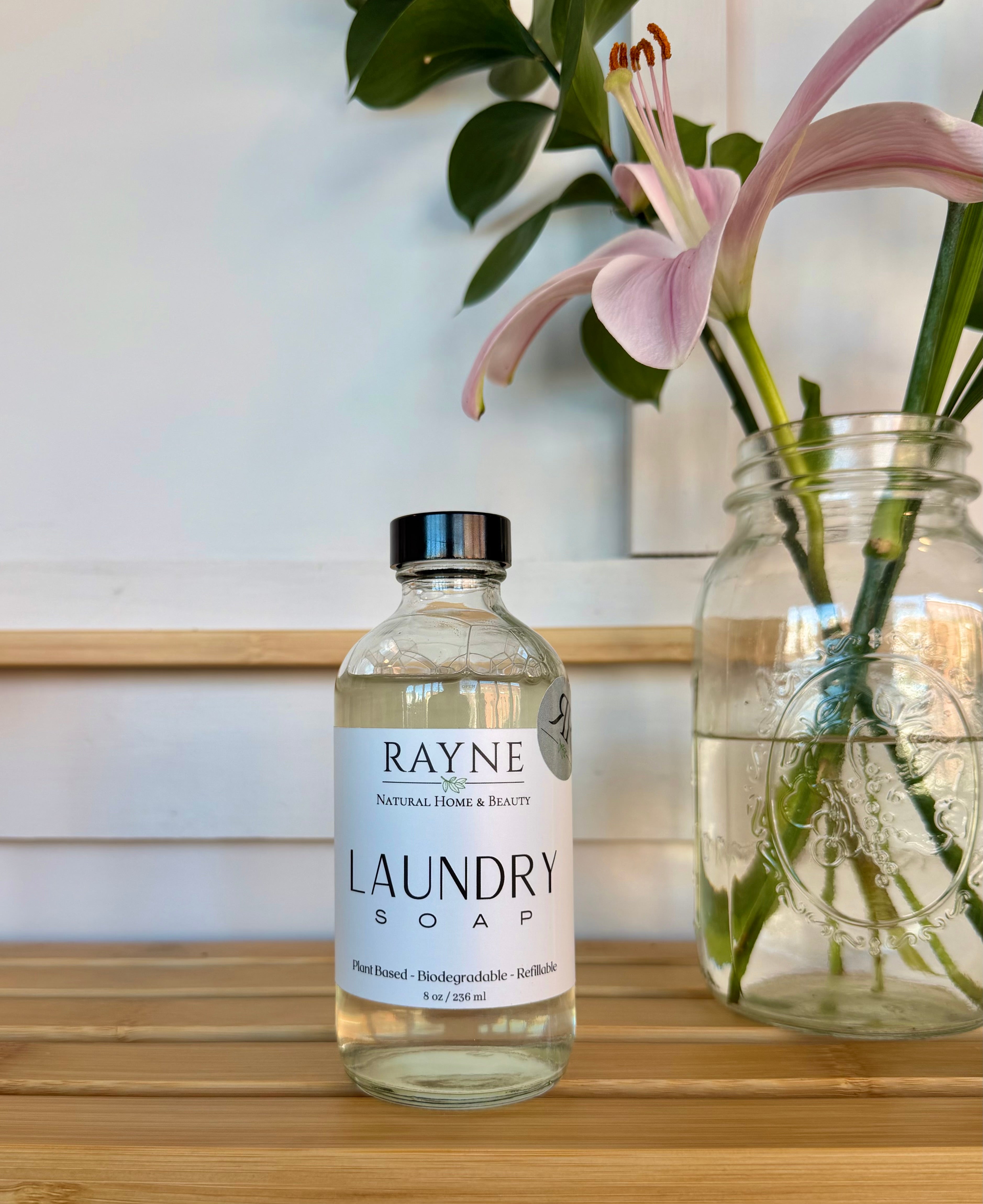 Laundry Soap - Plant-Based Liquid Laundry Detergent 8oz