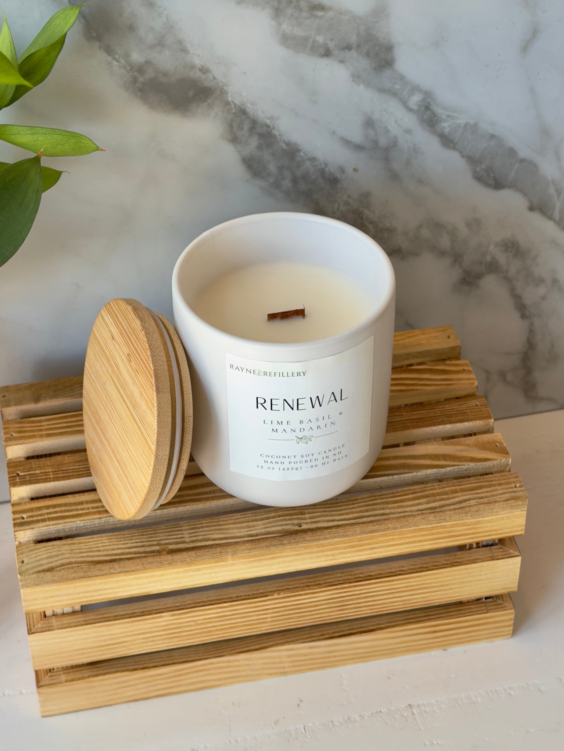 Renewal – Handmade Natural Coconut Soy Candle