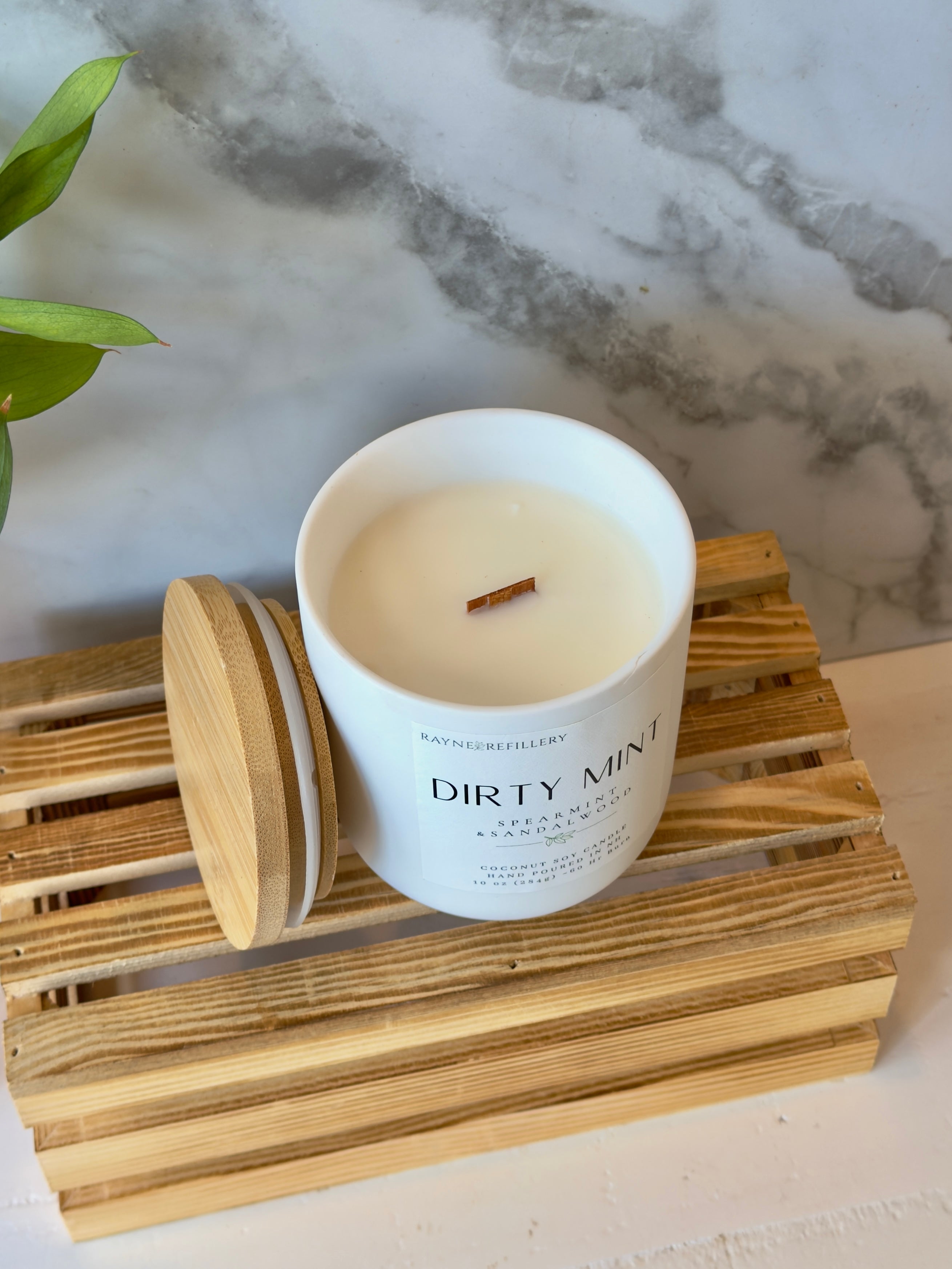 Dirty Mint - Coconut Soy Wax Candle