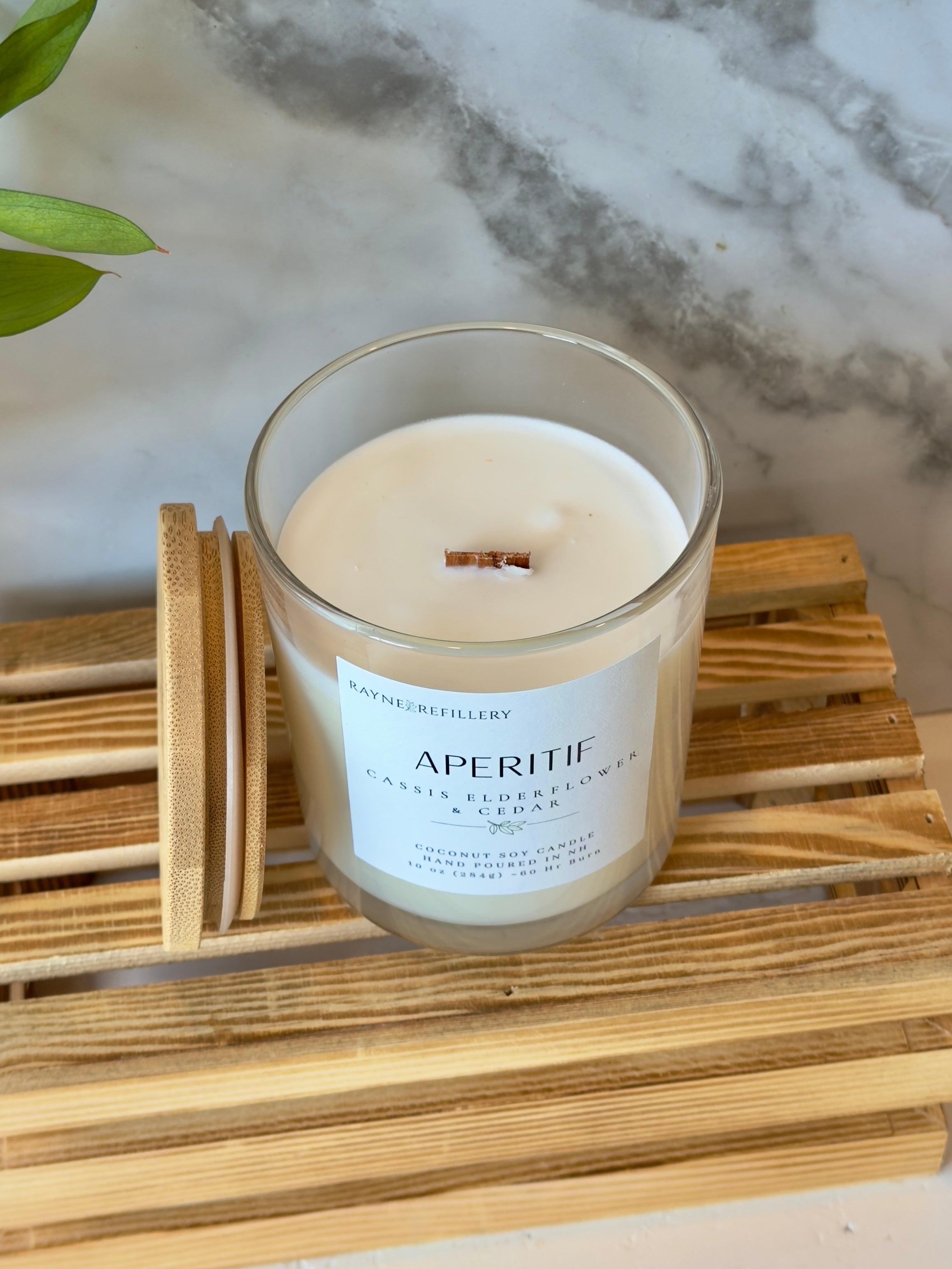 Aperitif Coconut Soy Candle – Cassis, Elderflower & Cedar