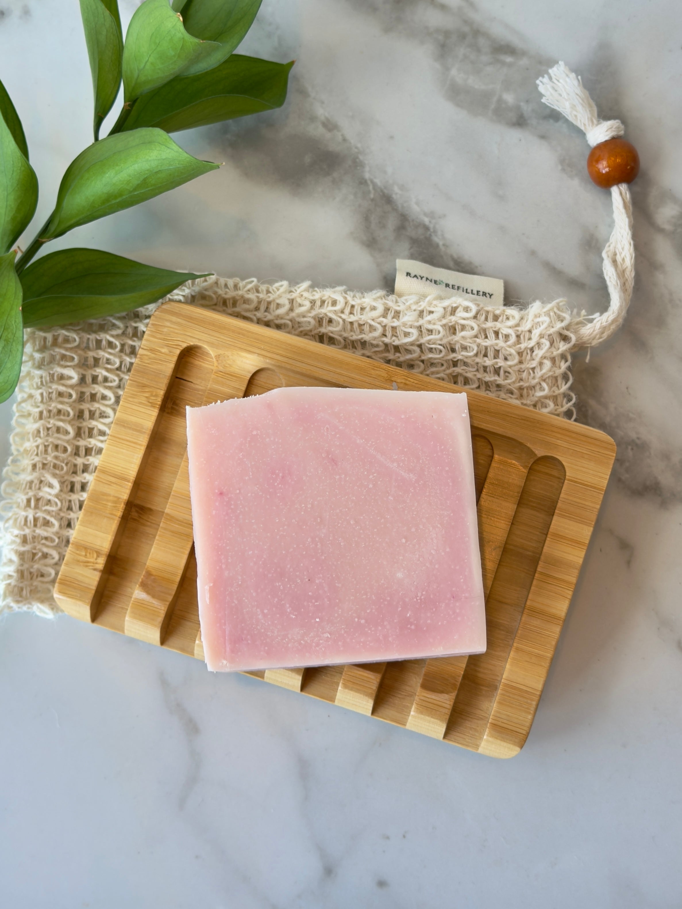 First Love Handmade Soap Bar – Peach, Hydrangea & Powder