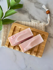 First Love Handmade Soap Bar – Peach, Hydrangea & Powder