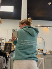 Trust The Progress Mental Health Hoodie Arctic