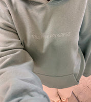 Trust The Progress Mental Health Hoodie Arctic