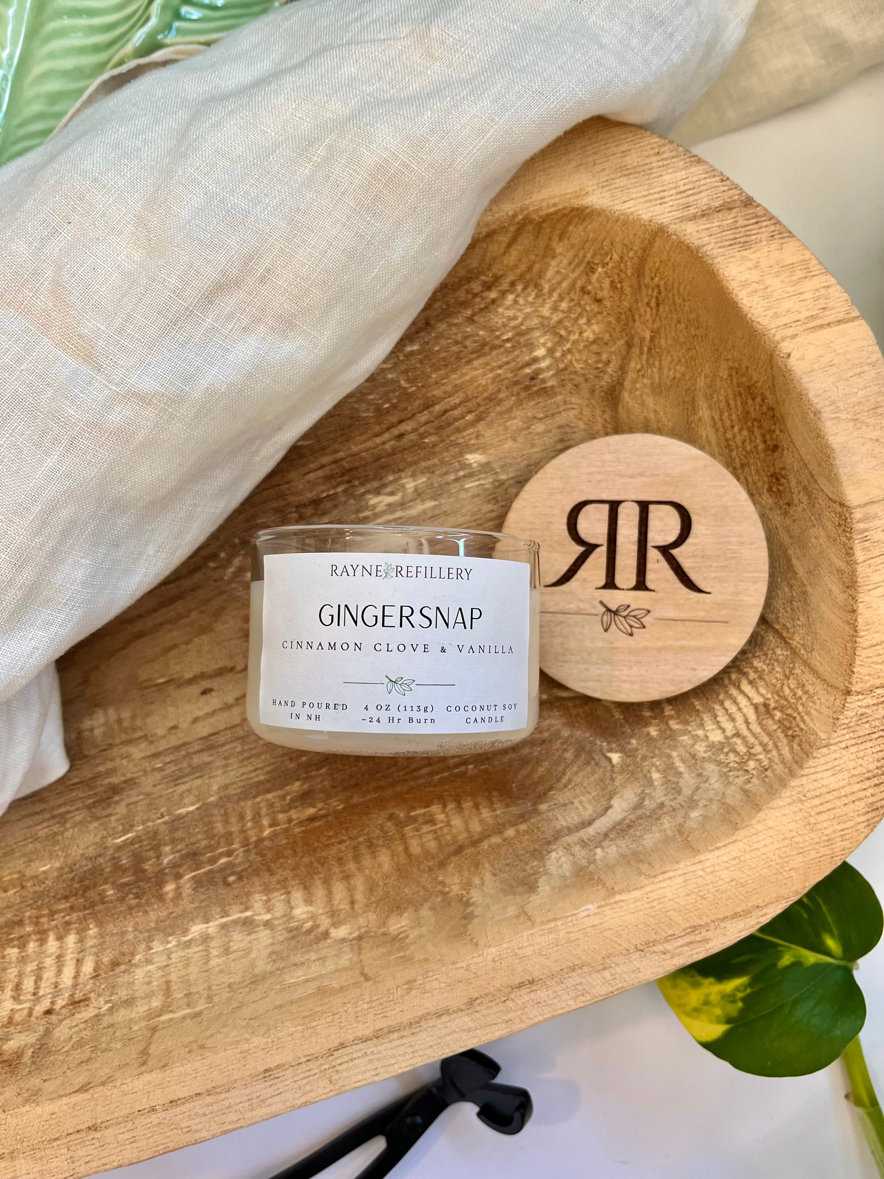 Gingersnap - Coconut Soy Wax Candle