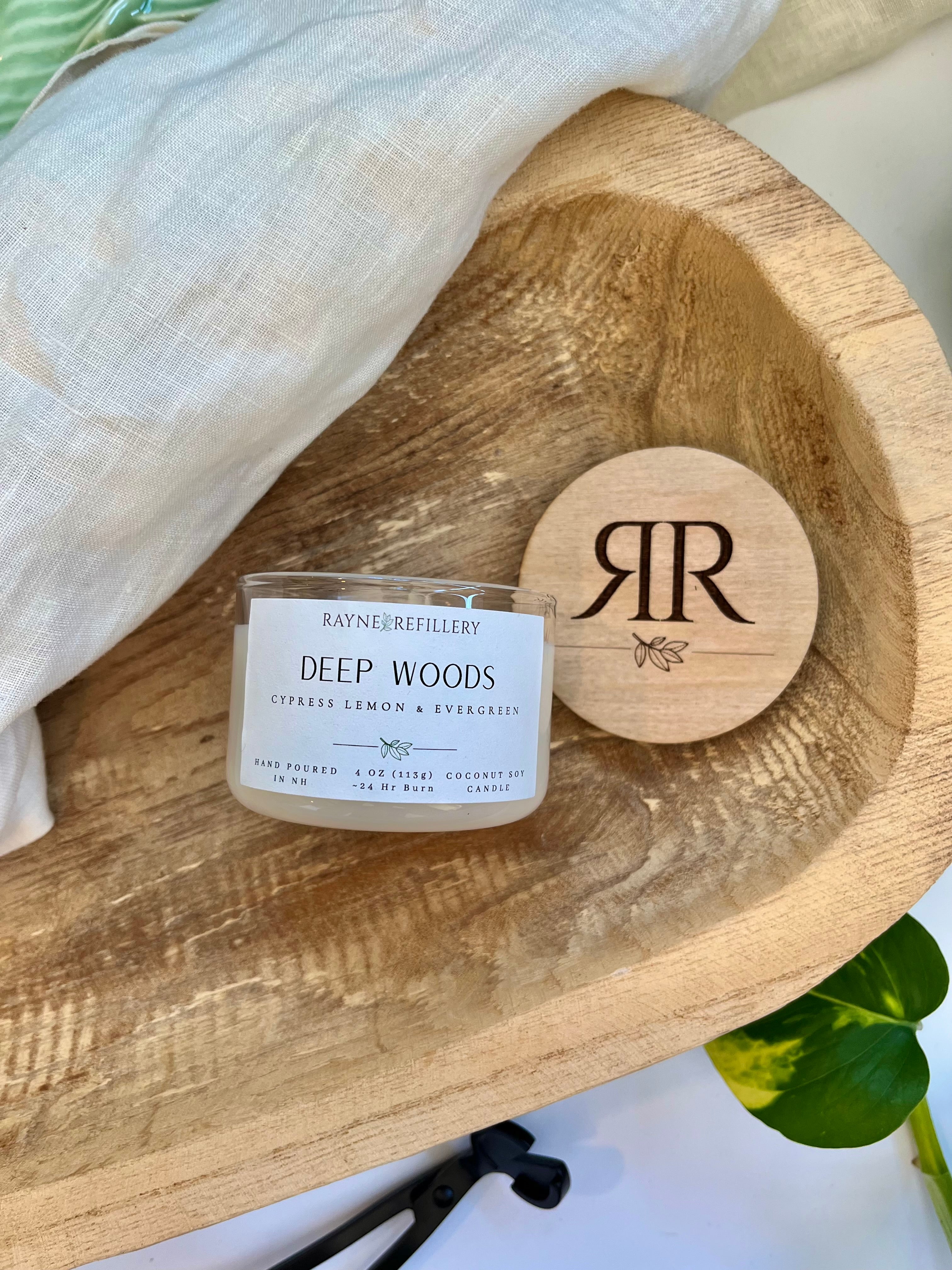 Deep Woods - Coconut Soy Wax Candle
