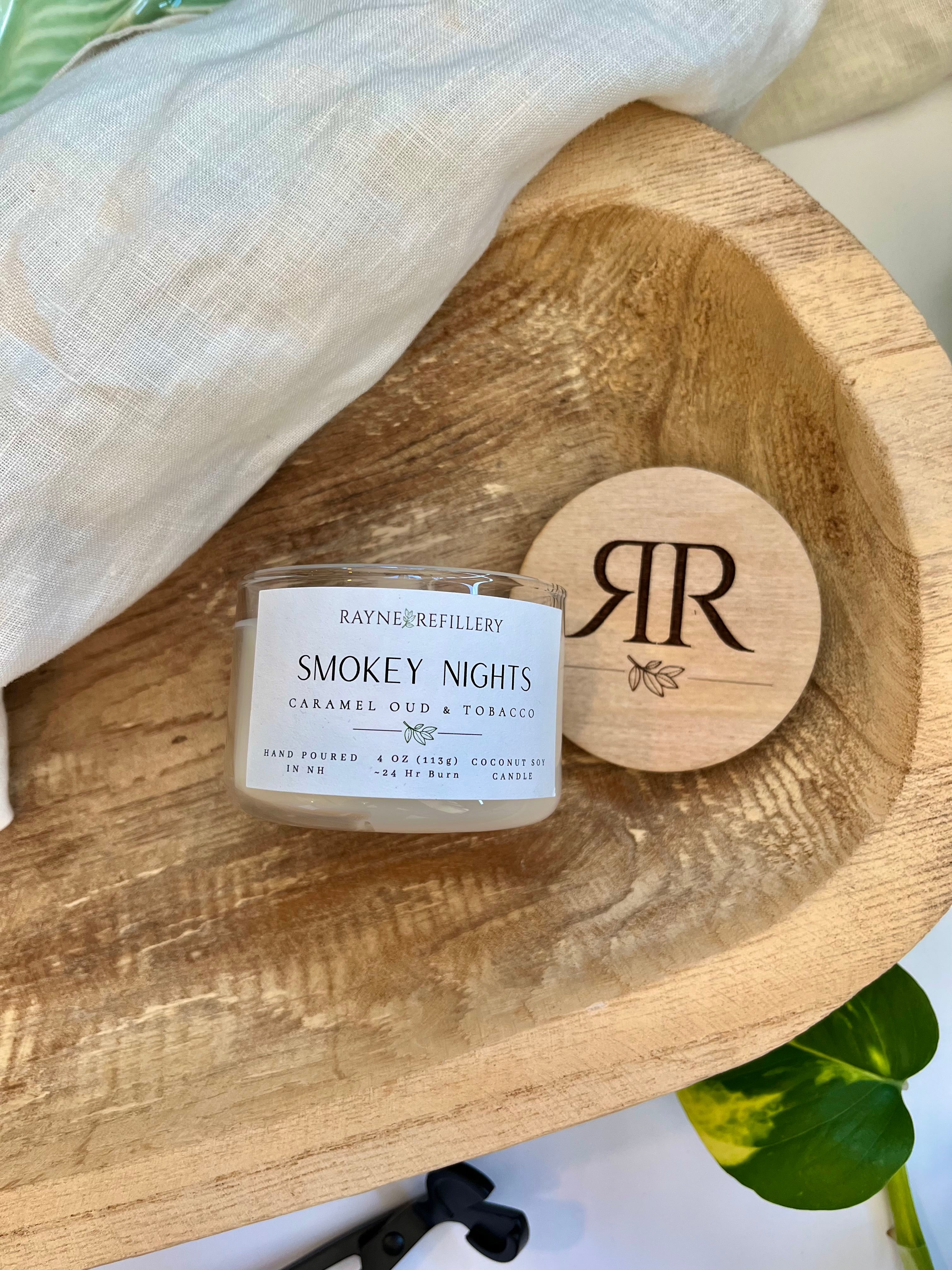 Smokey Nights - Coconut Soy Wax Candle