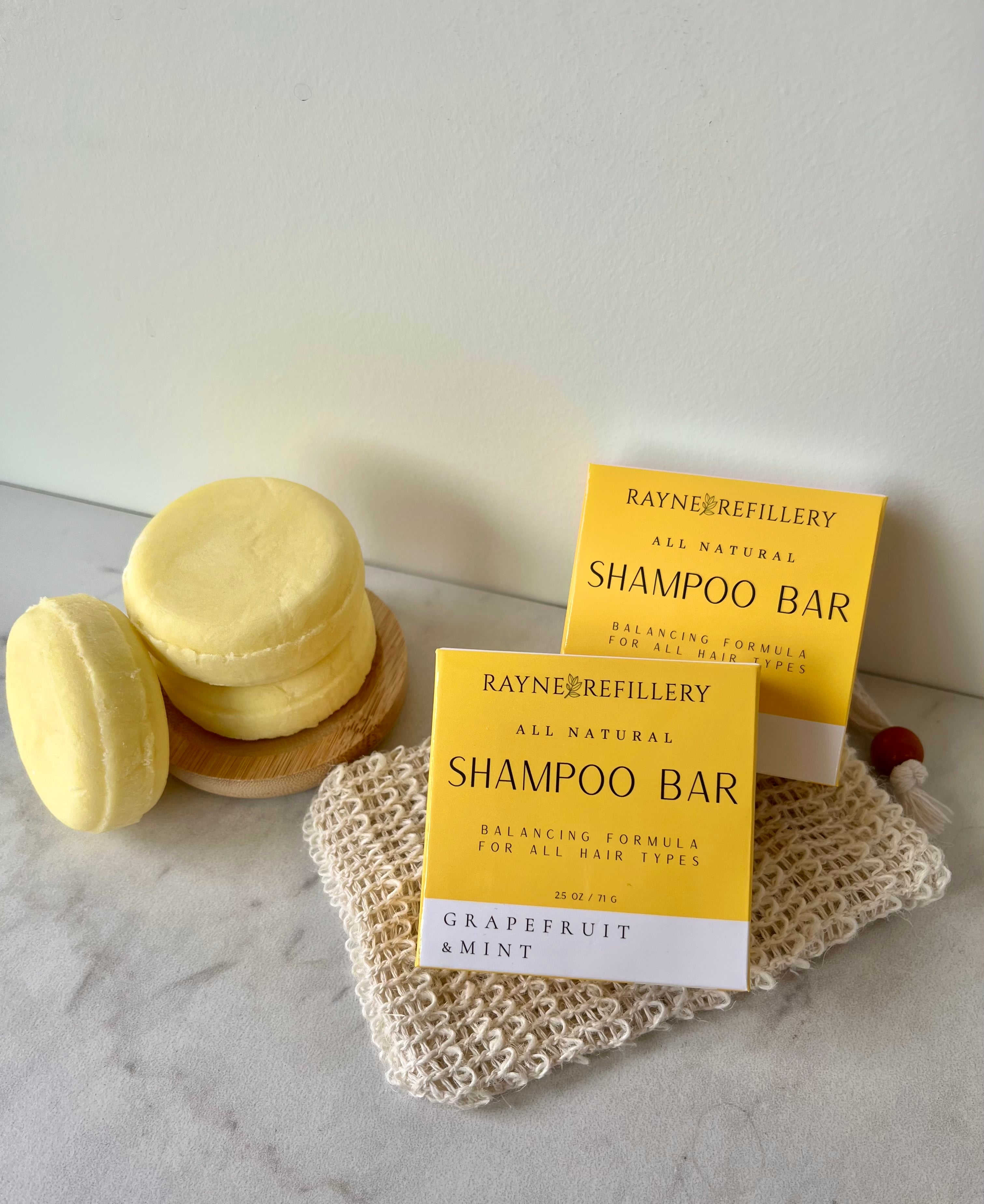 Eco-Friendly Solid Shampoo Bars