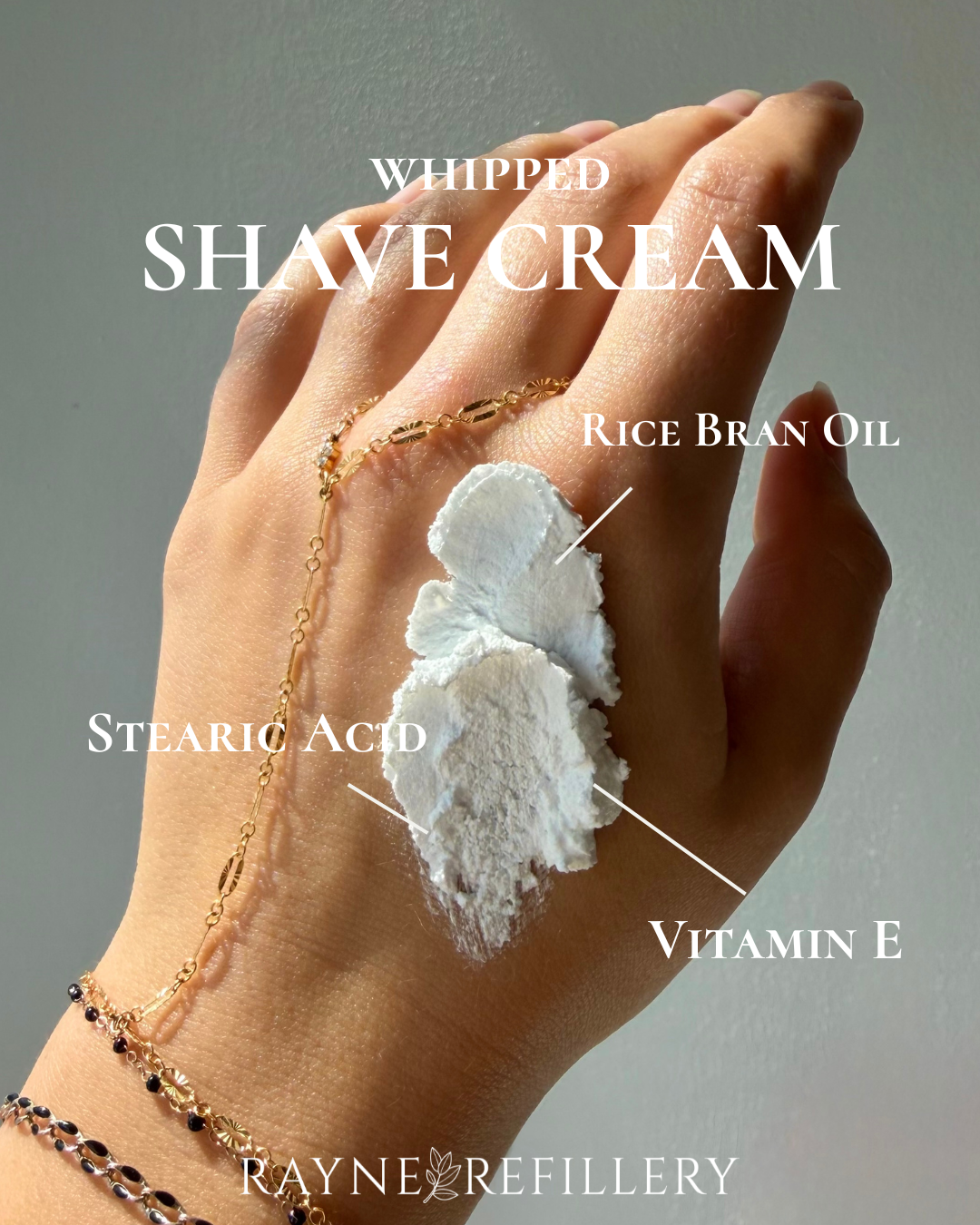 Whipped Shaving Cream - Natural Smooth Glide for All Skin Types